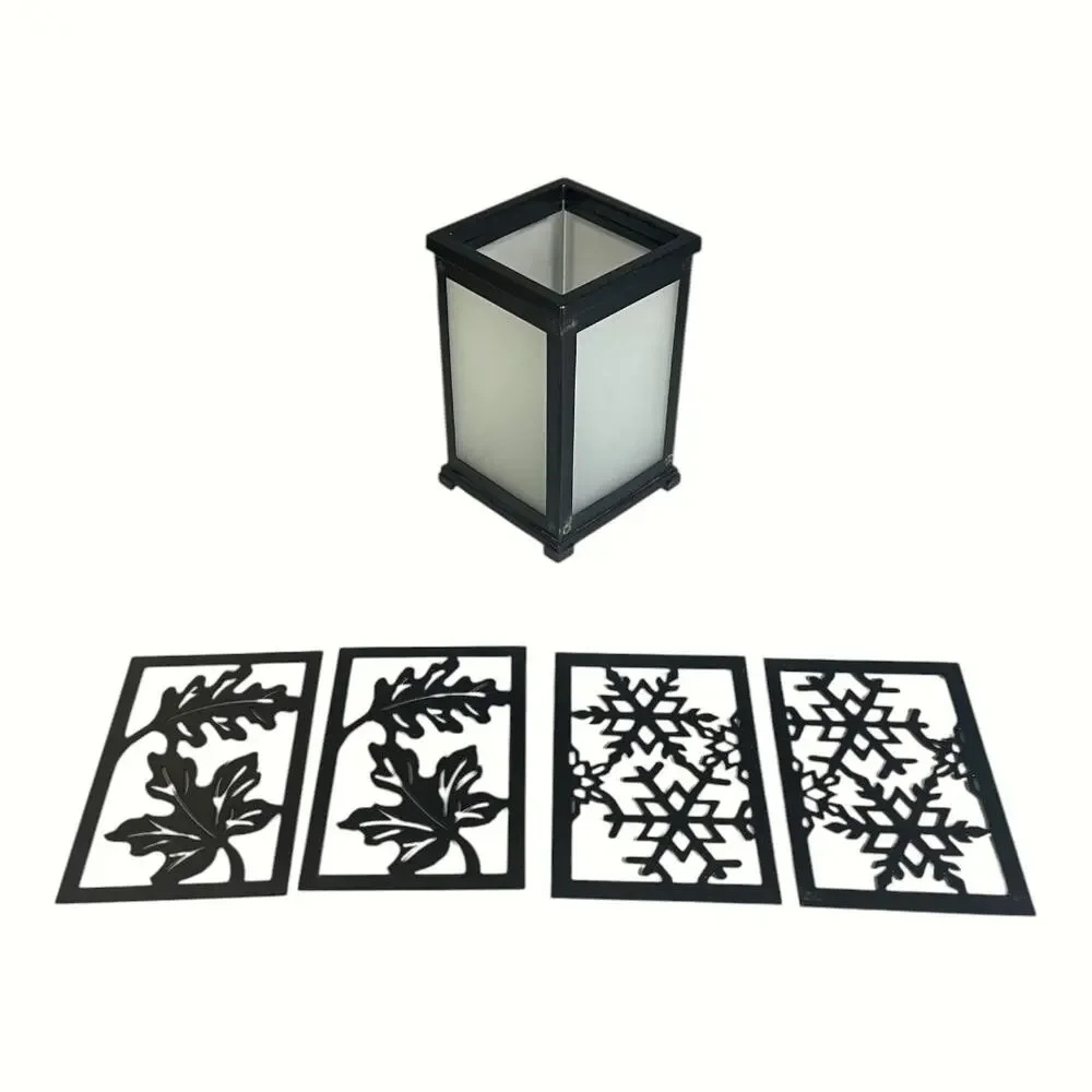 Partylite Change-O-Luminary Fall/Winter Candle Holder - Picture 7 of 7